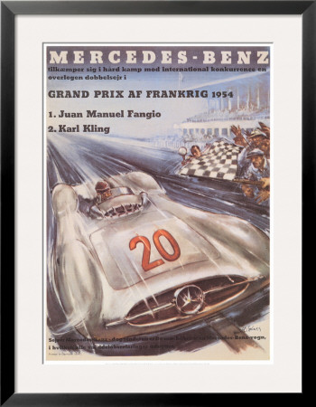 Mercedes Benz Poster