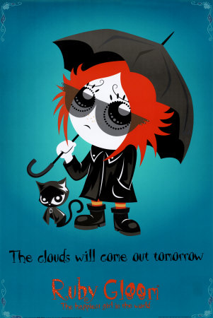 Buy Ruby Gloom - The Clouds Will Come Out Tomorrow at AllPosters.com