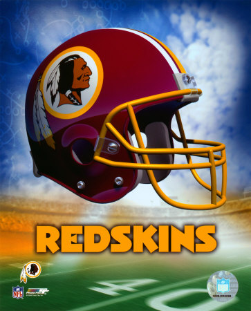Buy Washington Redskins Helmet Logo &copy;Photofile at AllPosters.com