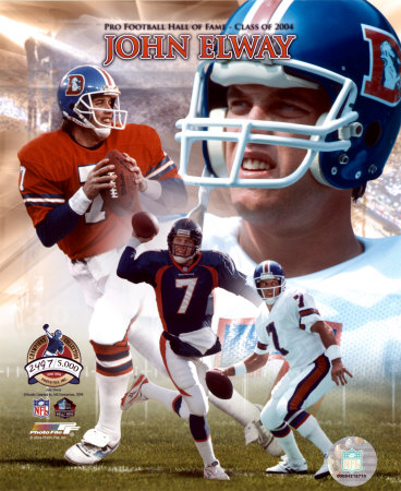 John Elway - Pro Football Hall Of Fame Class of 2004, PF Gold V (Limited Edition) &copy;Photofile