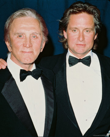 Michael Douglas & Kirk Douglas