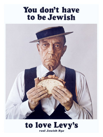 Buster Keaton Eats Levy Jewish Rye