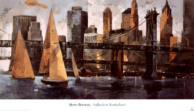 Sailboats in Manhattan II