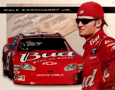 Dale Jr Bud Racing