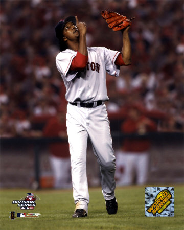 Pedro Martinez after striking out Angel
