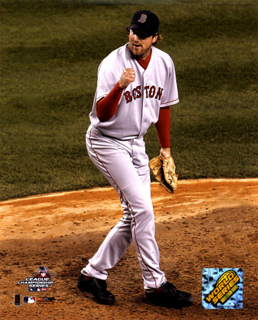 Derek Lowe - 6th inning, Game 7 - ALCS &copy;Photofile