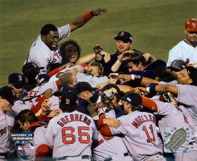 Red Sox Celebration - 2004 World Series victory over St. Louis ©Photofile