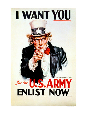 I Want You for the U.S. Army, c.1917