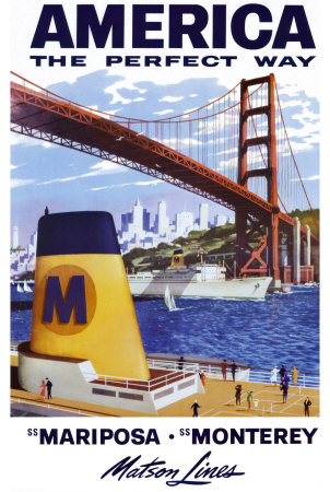 Buy America - Matson Lines at AllPosters.com