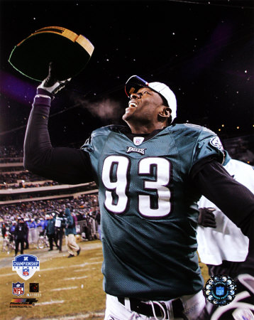 Jevon Kearse - 2004 NFC ChampionshipTrophy