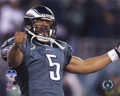 Donovan McNabb - 2004 NFC Championship Celebration Poster