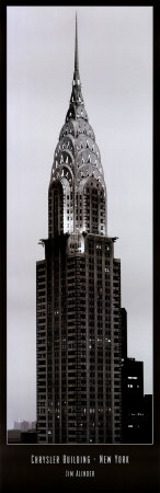 Buy Chrysler Building at Sunset at AllPosters.com