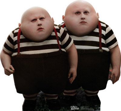 Alice In Wonderland - Tweedle Dee and Tweedle Dum