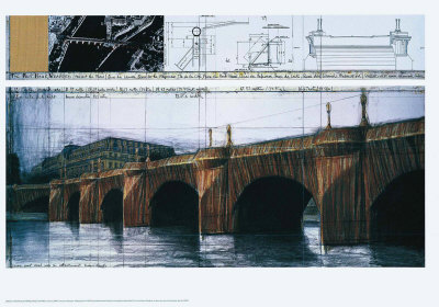 Le Pont Neuf Wrapped I Posters