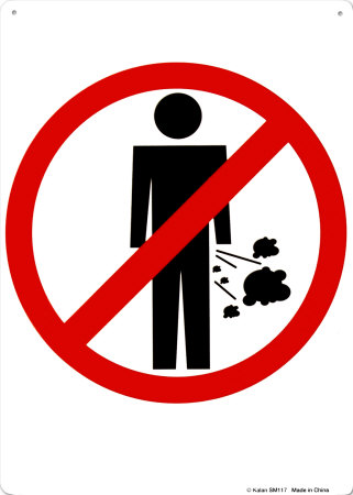 No Farting Symbol