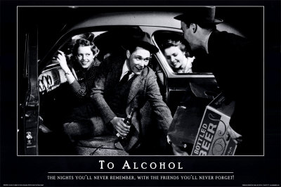 To Alcohol, The Nights You