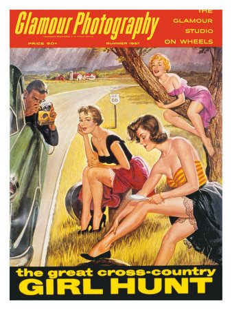 Pin-Up Girl: Girl Hunt Magazine