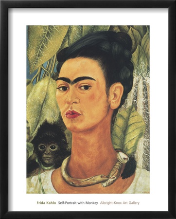 Self-Portrait with Monkey, 1938