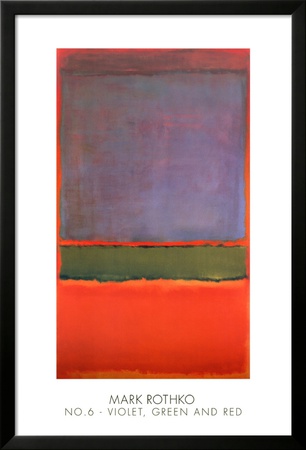 No. 6 (Violet, Green and Red), 1951