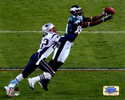 Terrell Owens - Super Bowl XXXIX - Catches A 10 Yard Pass