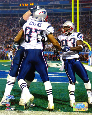 Givens & Branch - Super Bowl  XXXIX - Celebrate 4 Yard 2rd Quartrer Touch Down