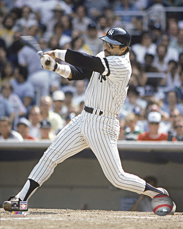 Reggie Jackson - Batting Action