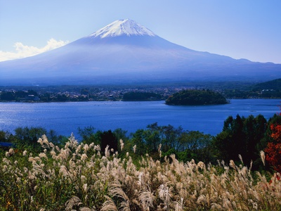 Mount Fujiyama and Lake Kawaguchi