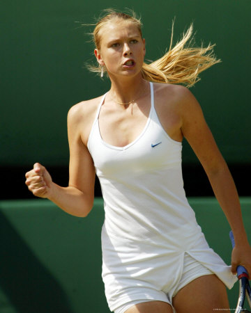 Maria Yuryevna Sharapova is a Russian professional tennis player