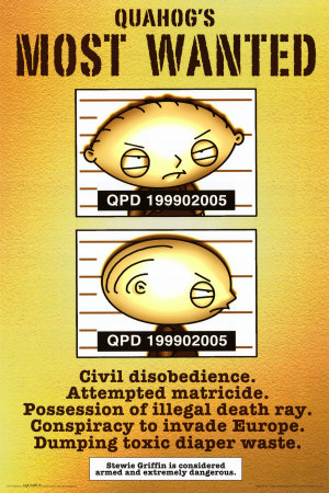 Buy Family Guy - Stewie Most Wanted at AllPosters.com