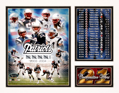 New England Patriots - 21 Game Win Streak