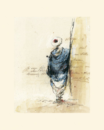 Bedouin Bleu II (etude)