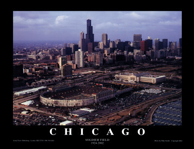 Buy Chicago: Soldier Field, Chicago Bears at AllPosters.com