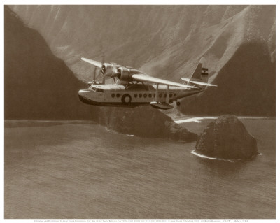 Inter-Island Airways, Sikorsky S-43, North Shore, Molokai, Hawaii, 1937