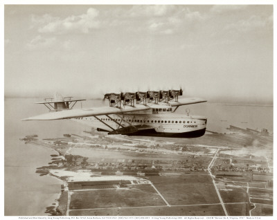 Dormier Do-X, in Flight over Norfolk, Virginia, 1931