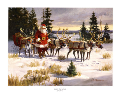 Santa`s Favorite Team