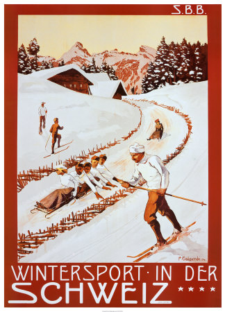 Winter Sport in Der Schweiz