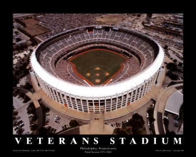 Veterans Stadium - Philadelphia, Pennsylvania (Baseball) Poster