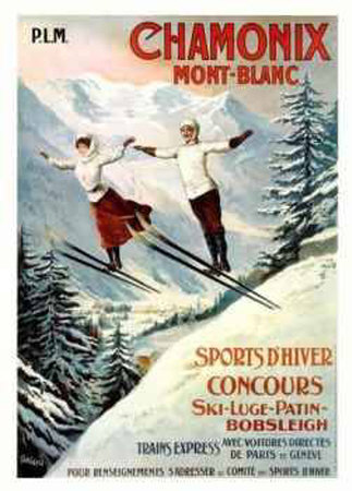 Chamonix Mont-Blanc Poster