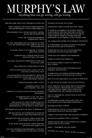 Buy Murphy's Law at AllPosters.com