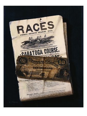 Races, Saratoga, Ten Dollar Bill