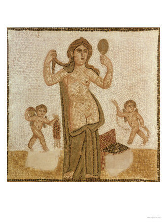 Venus at Her Toilet, from Thuburbo-Majus, Roman, 3rd Century AD