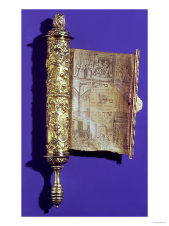 Megillah (Scroll of Esther) in a Silver Case, Vienna, circa 1715
