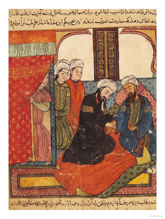 A Medical Consultation, from "The Book of Kalila and Dimna" from "The Fables of Bidpay"