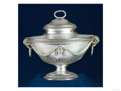 Sauce-Tureen, One of a Pair, Reproduction of a Design by Robert Adam for a Soup Tureen