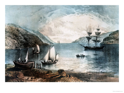 The Bay of Annapolis, circa 1880
