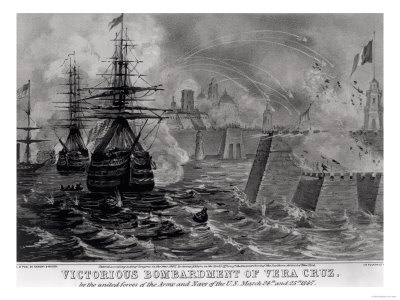 Victorious Bombardment of Vera Cruz by the United Forces of the Army and Navy of the Us