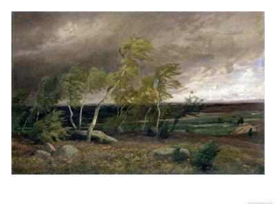 The Heath in a Storm, 1896