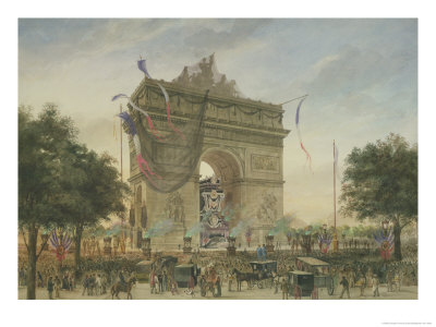 The Funeral of Victor Hugo (1802-85) 1885