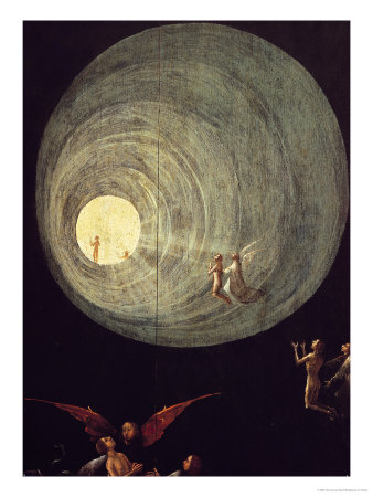 The Ascent of the Blessed, Detail from a Panel of an Alterpiece Thought to be of the Last Judgement