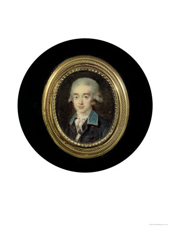 Portrait Miniature of Count Hans Axel Von Fersen (1755-1810)